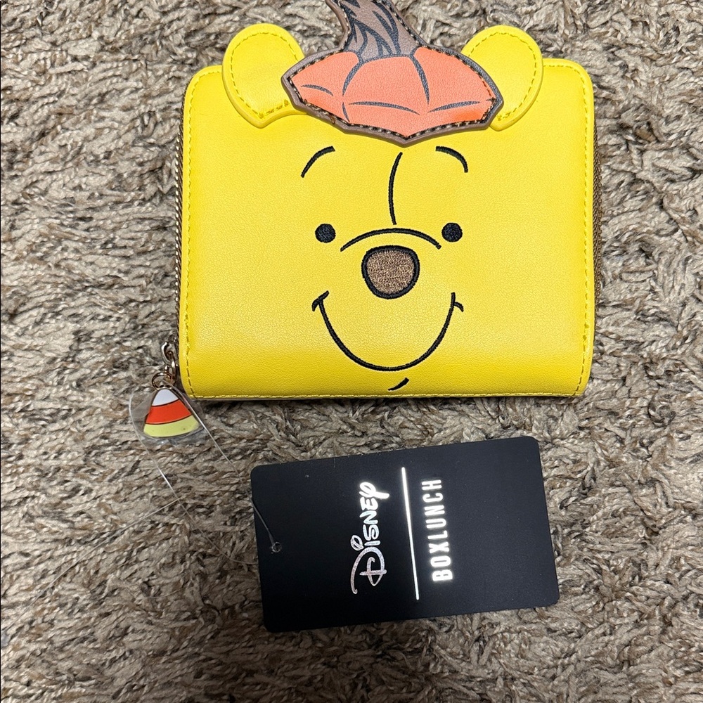 Disney Winnie the Pooh Pumpkin Pooh Bear Wallet - BoxLunch Exclusive